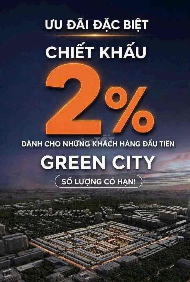 Chủ Đầu Tư BECAMEX lần đầu tiên Mở Bán Dự Án Green city tại TP MỚI
