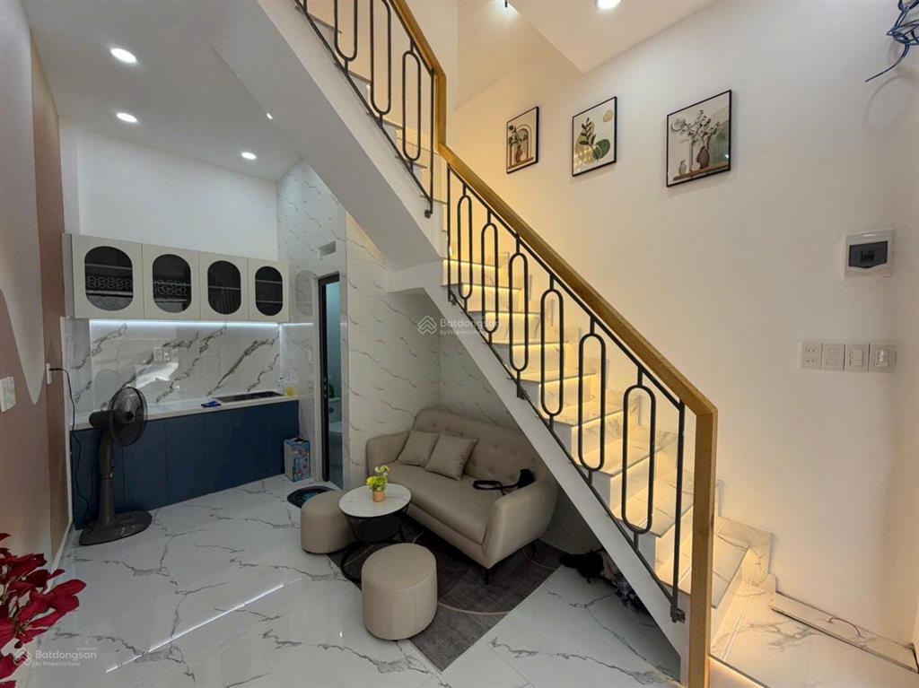 Bán nhà mini quang trung, p. thông tây hội, hcm  full nội thất, hẻm xe hơi, giá chỉ 3,55 tỷ