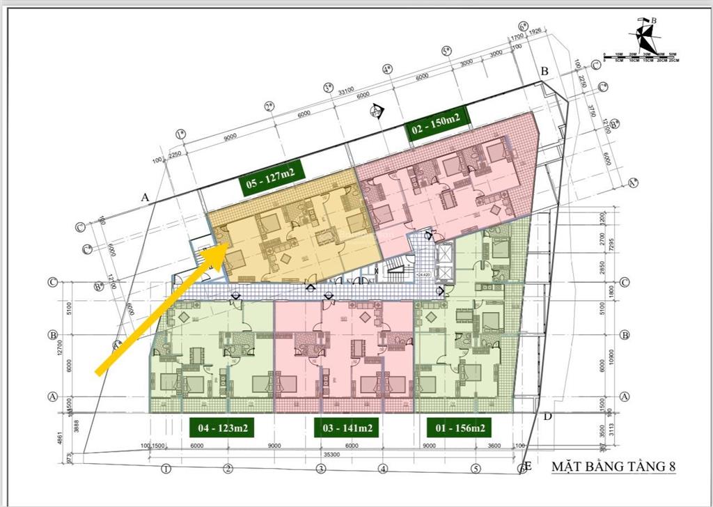 Bán suất ngoại giao căn 128m2 tầng đẹp căn hộ vuông thoáng, giá ngoại giao cho nhà đầu tư