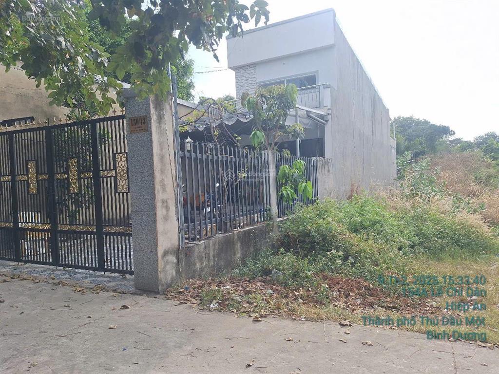 Đường mới làm cống đổ nhựa, bán đất tại đường lê chí dân, phường hiệp an, thủ dầu một, 2,6 tỷ 225m2