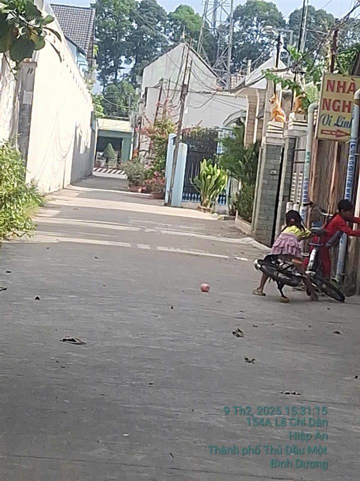 Đường mới làm cống đổ nhựa, bán đất tại đường lê chí dân, phường hiệp an, thủ dầu một, 2,6 tỷ 225m2