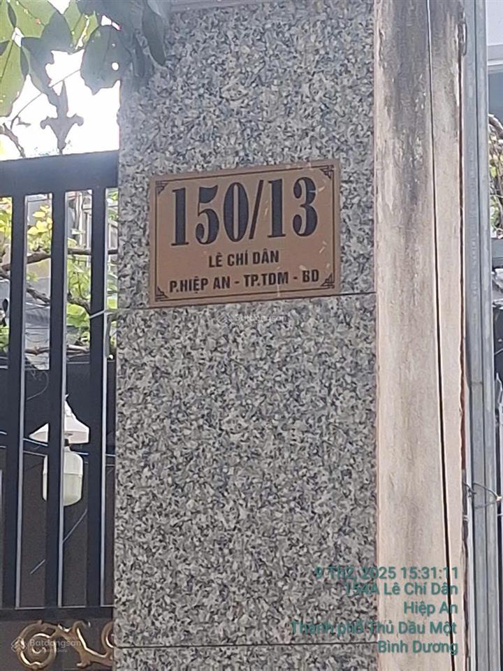 Đường mới làm cống đổ nhựa, bán đất tại đường lê chí dân, phường hiệp an, thủ dầu một, 2,6 tỷ 225m2
