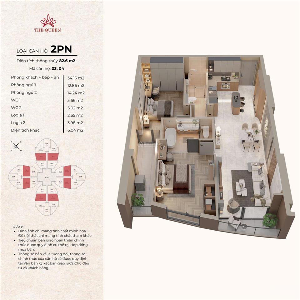 Hot!!! sở hữu căn 3pn giá chỉ bằng căn 2pn chung cư the queen360 giải phóng. 0975 362 ***