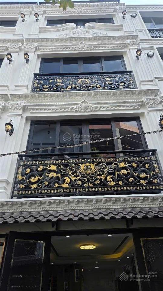 Nhà 4 tầng đẹp  hxh, shr trương đăng quế, gò vấp chỉ 8 tỷ nhỉnh