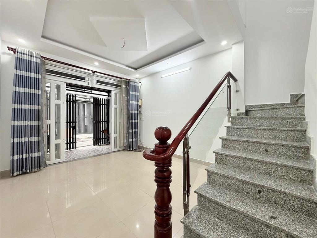 Nhà mới đẹp hẻm xe hơi chỉ 10m ra mặt tiền nguyễn văn khối