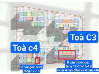 Được gửi xử lý hộ 3 căn 68m khách có nhu cầu kb zalo. không nhận tiền trước. hàng về thì vào việc