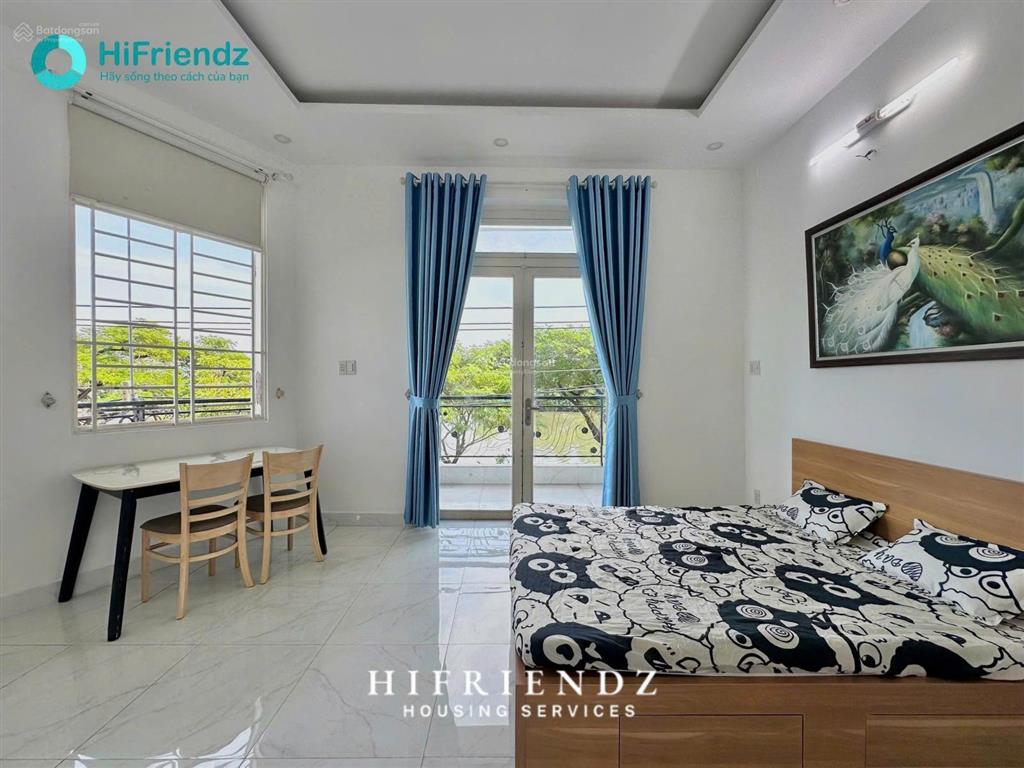 Căn hộ dịch vụ ban công mới 100%  phường 15 quận 8  full nội thất  tách bếp