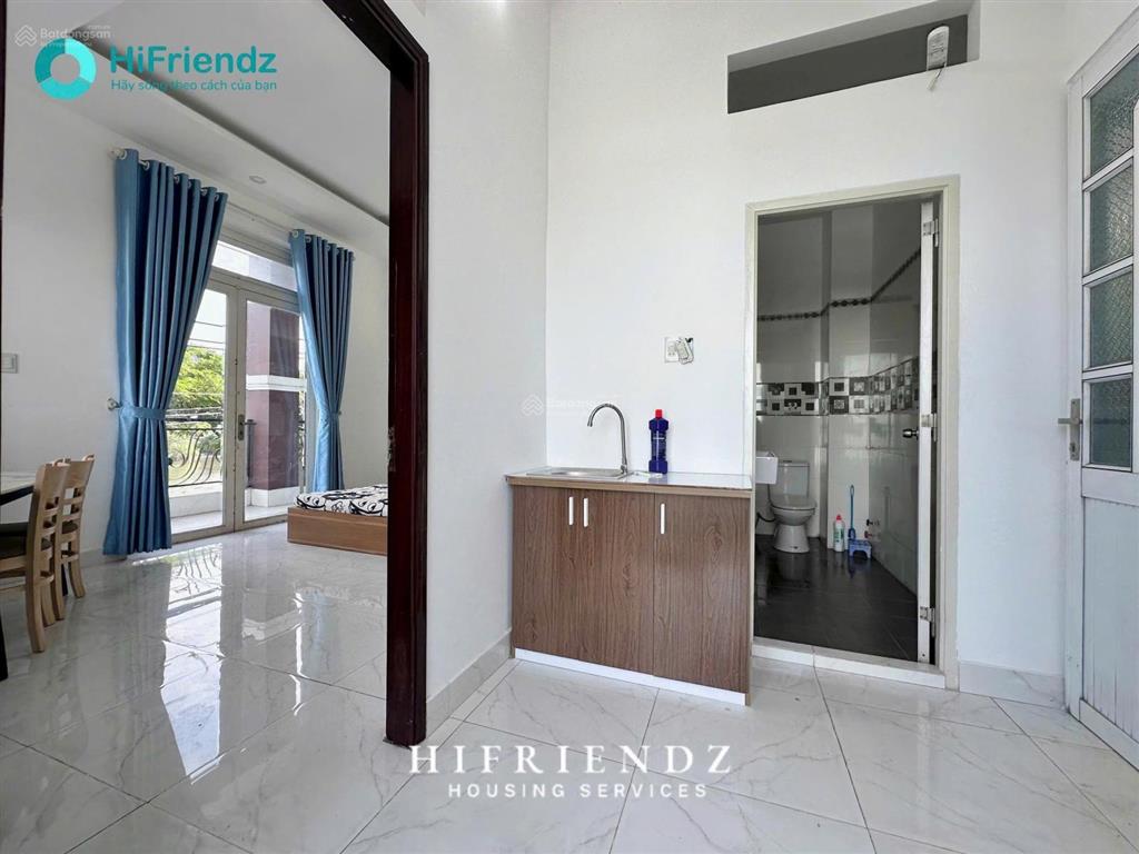 Căn hộ dịch vụ ban công mới 100%  phường 15 quận 8  full nội thất  tách bếp