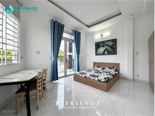 Căn hộ dịch vụ ban công mới 100%  phường 15 quận 8  full nội thất  tách bếp