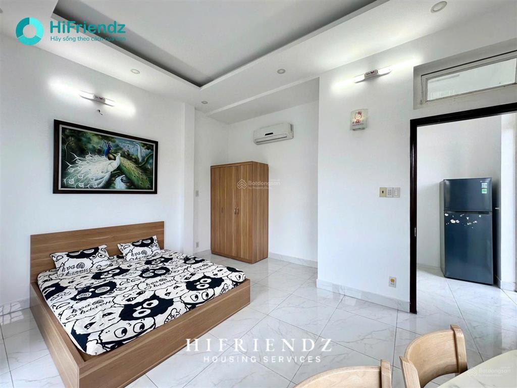 Căn hộ dịch vụ ban công mới 100%  phường 15 quận 8  full nội thất  tách bếp