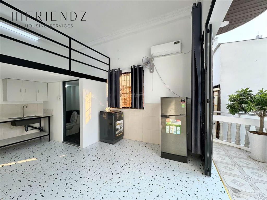 Duplex ban công cao cấp mới xây, sát cầu chữ y, full nt có mg riêng