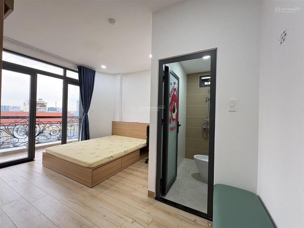 Căn hộ mini full nội thất cao cấp sang xịn  studio bancolny thoáng sát cầu chà và q8