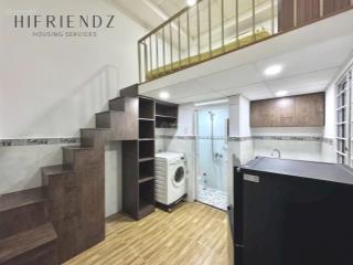 Căn hộ phòng dạng gác cao  full nội thất, gần cầu chữ y. sát quận 5, 1