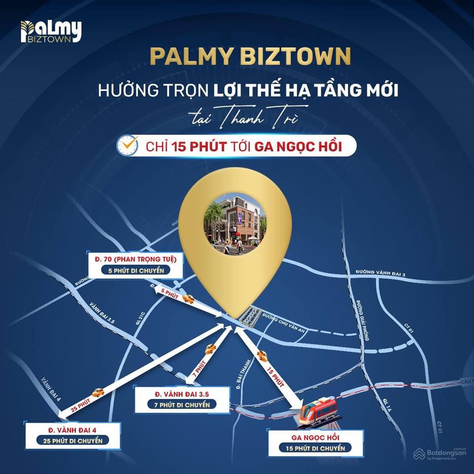 The vista văn la  220tr/m2 sở hữu từ 6,6tỷ/66m2 liền kề hà đông cạnh metro  không dính quy hoạch
