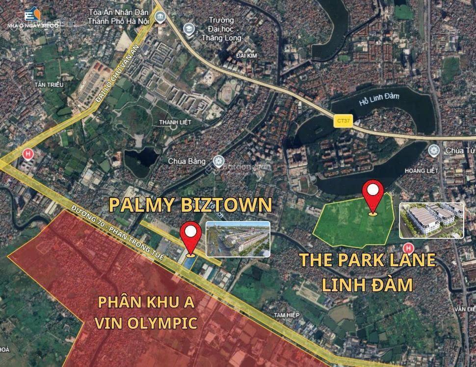 Lô góc 81m2 đẹp palmy biztown giá gốc chủ đầu tư  bàn giao nhà quý 4/2026