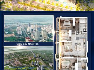 Hàng chủ đầu tư căn hộ 3pn view ciputra siêu đẹp, chiết khấu 11%+ quà tặng 200tr