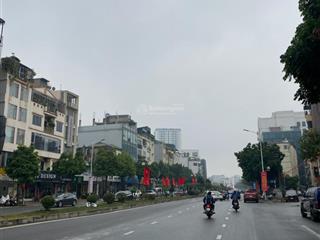 Toà vp mặt phố lô góc, thông sàn thang máy, hầm để xe, vị trí đẹp, dòng tiền. 144m2 8t thông sàn