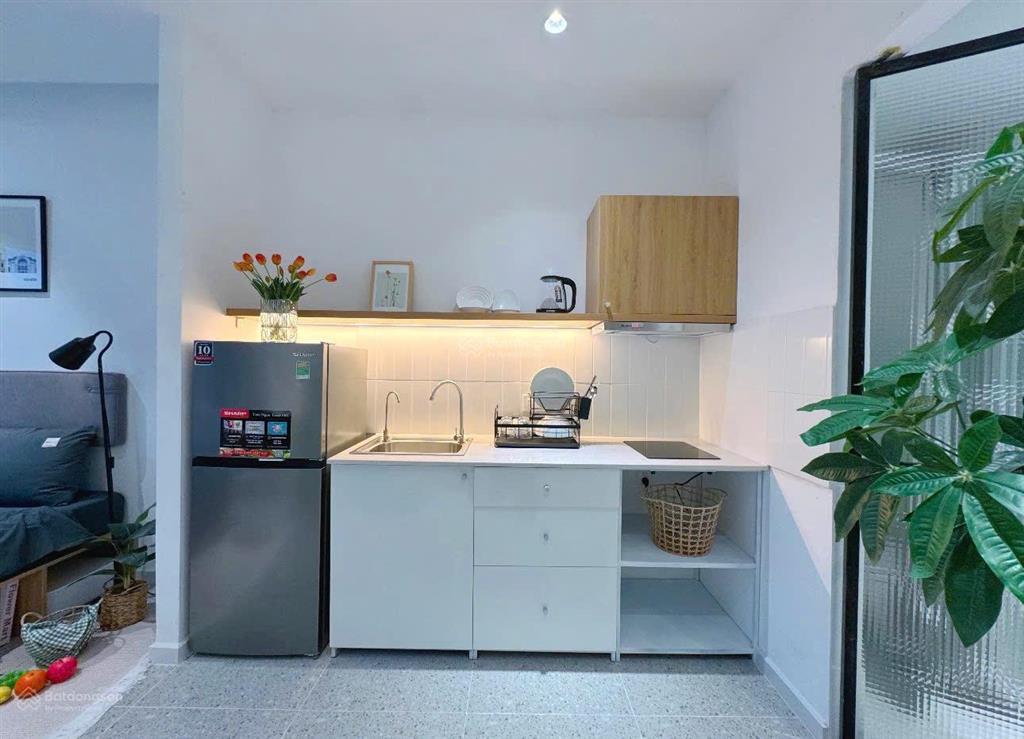 Trống sẵn studio thiết kế vibe tropical cực chillban công siêu thoáng giữa lòng thảo điền quận 2
