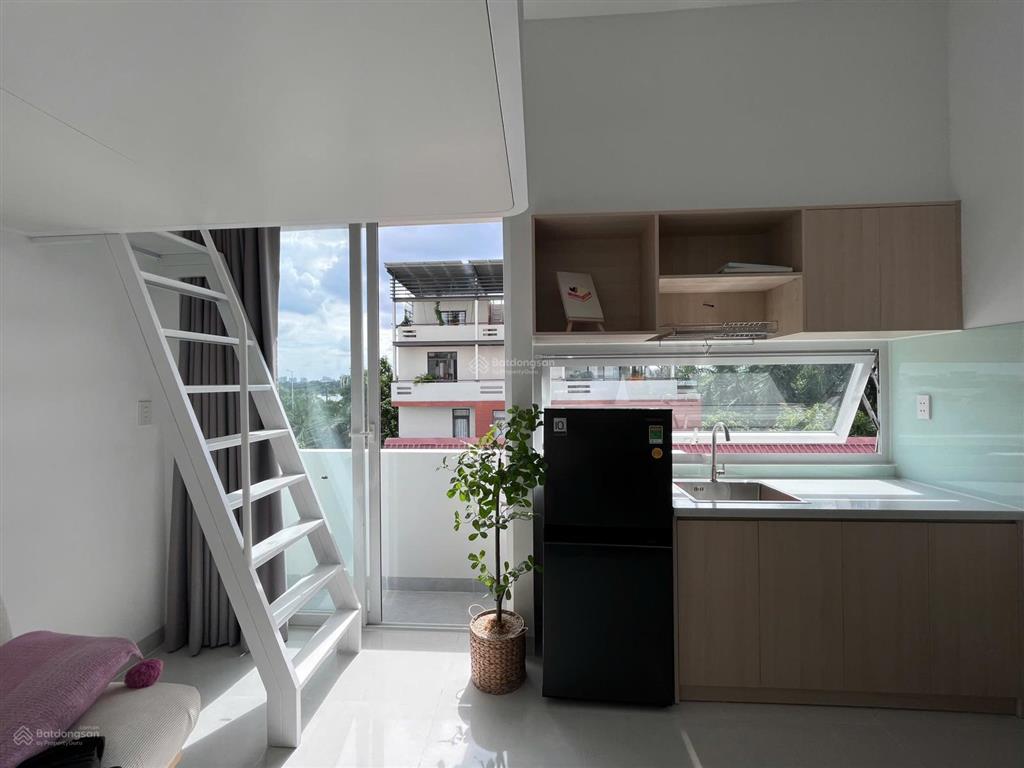 Căn hộ mới 100% duplex 2 ban công full nội thất ngay khu đảo kim cương