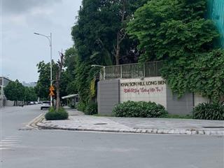 Bán đất ngọc thuỵgần trường việt phápdt 130m2*mt 6,4mphân lôoto đỗ cửaview hồkinh doanh