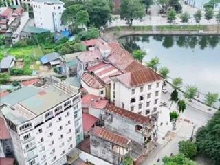 Bán  khách sạn 3 *  view hồ  trung tâm thành phố yên bái. 1500m  giá 87. full thổ cư