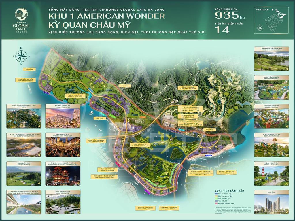 Chỉ 1.3 tỷ sở hữu liền kề 60m di sản chuyển đời bên bờ vịnh di sản  vinhomes global gates hạ long