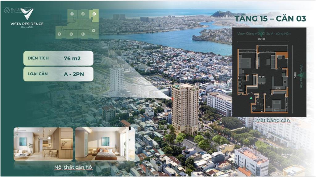 Chính chủ cần tiền bán gấp căn hộ vista residence đà nẵng