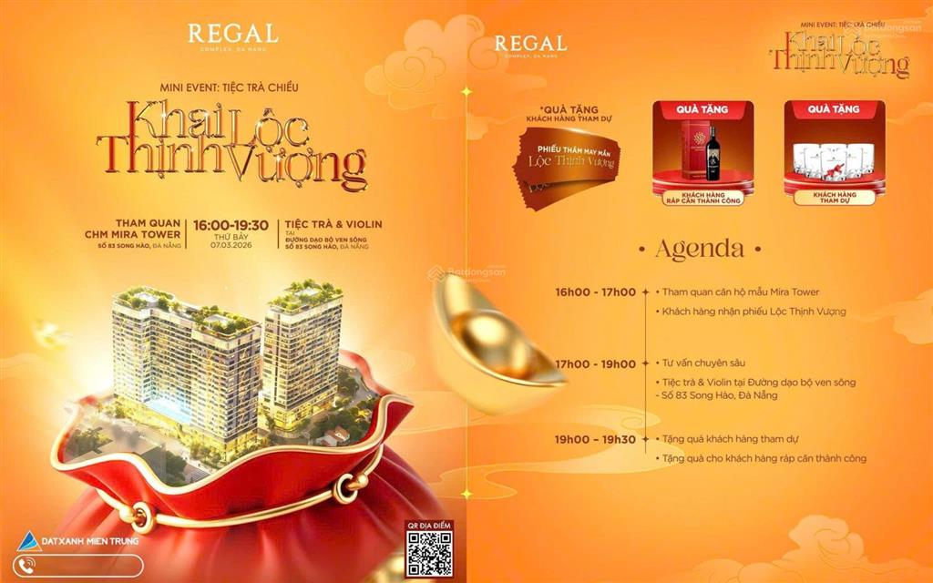 Chỉ từ 3,x tỷ sở hữu căn hộ 6 sao view sông  biển  núi