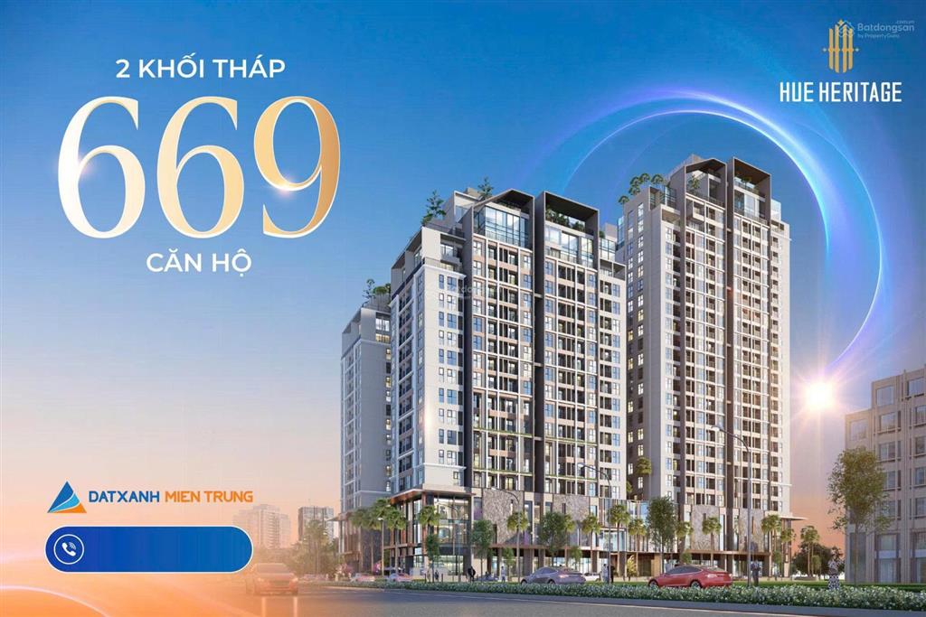 Đặt chỗ ngay huế heritage  căn hộ chuẩn 5 sao giữa lòng phố huế  sổ hồng vĩnh viễn