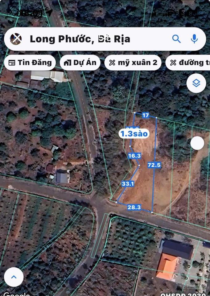 Nắm chủ đất sào giá tốt long phước