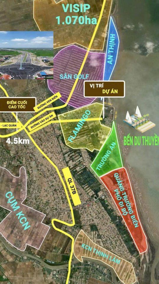 Lô góc 106m đối diện bãi tắm Giao Phong, giá 2tỷ450, vị trí đẹp khan hiếm nhất