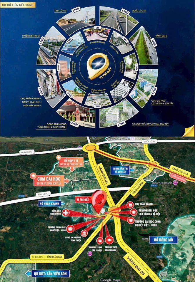 Đất đô thị Hà Nội 50-100m2/ lô sẵn sổ, công chứng ngay, tc 1,7 tỷ, tiềm năng tăng giá cao