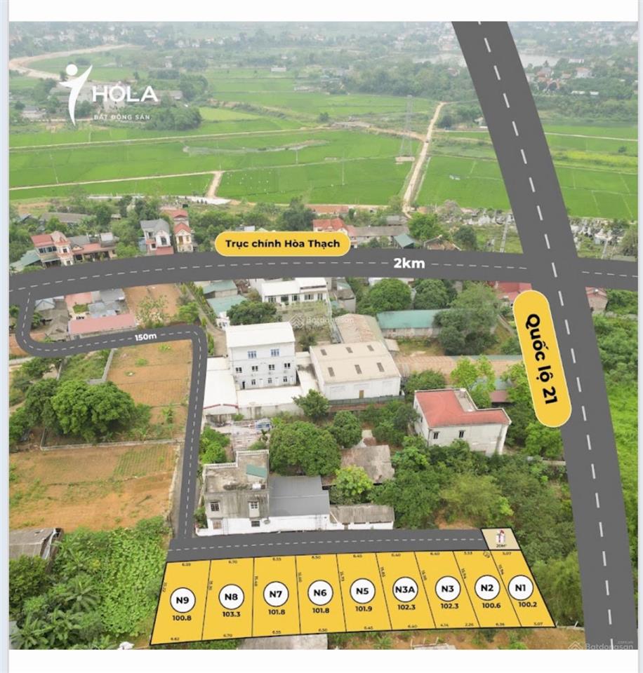 E có lô đất ngộp cần thanh lý ở đg 21 quốc oai, 25tr/m2, 102m2, mặt tiền 6.5m, pháp lý đầy đủ