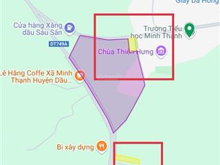 Đất mặt tiền kinh doanh minh thạnh dầu tiếng tp hcm ngay trường học cấp 2, cấp 1, uỷ ban