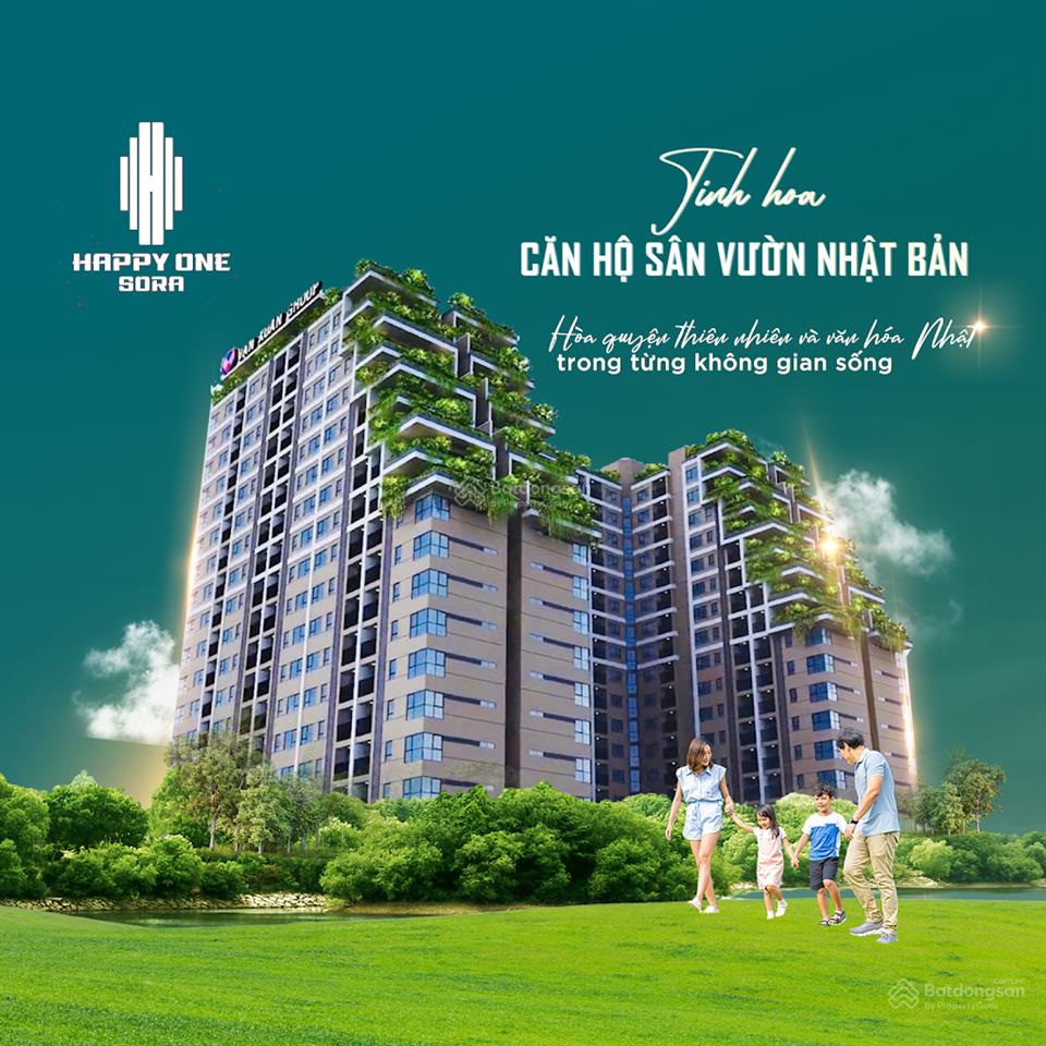 Chuyển nhượng 2pn 2wc happy one sora chính chủ giá tốt