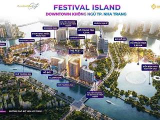 Căn hộ sun group  đảo festival island là trung tâm giải trí và kinh tế đêm mới ở nha trang