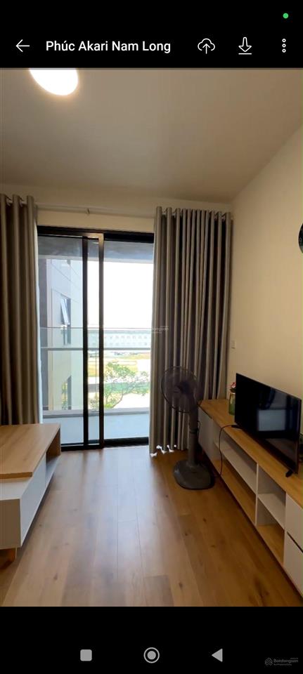Cho thuê căn sân vườn 2pn 75m2 full nội thất tại akari nam long xách vali vào ở chỉ 12tr