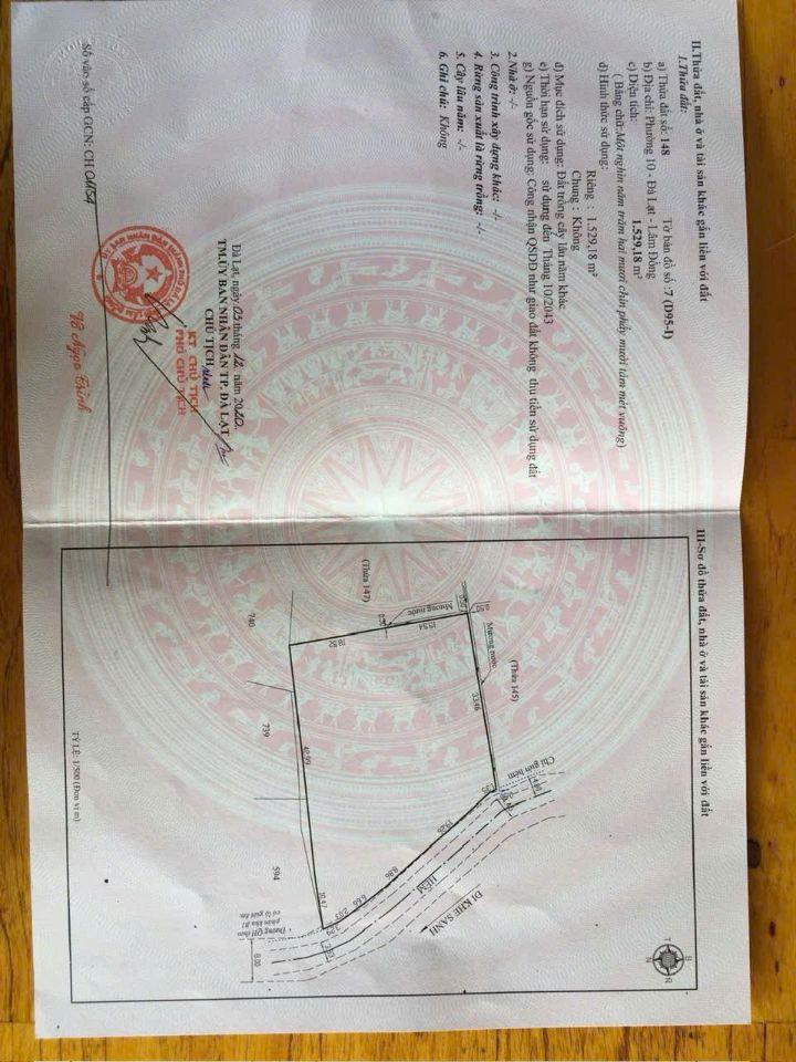 bán đất hẻm Khe Sanh Phường 10 Thành Phố Đà Lạt