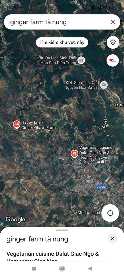 Bán 5 hecta đất tại tà nung đà lạt, gần các khu du lịch
