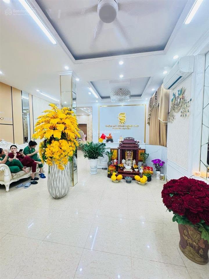 Biệt thự song lập linh đàm 180m² thang máy vỉa hè kinh doanh đỉnh dòng tiền  giá 75,5 tỷ