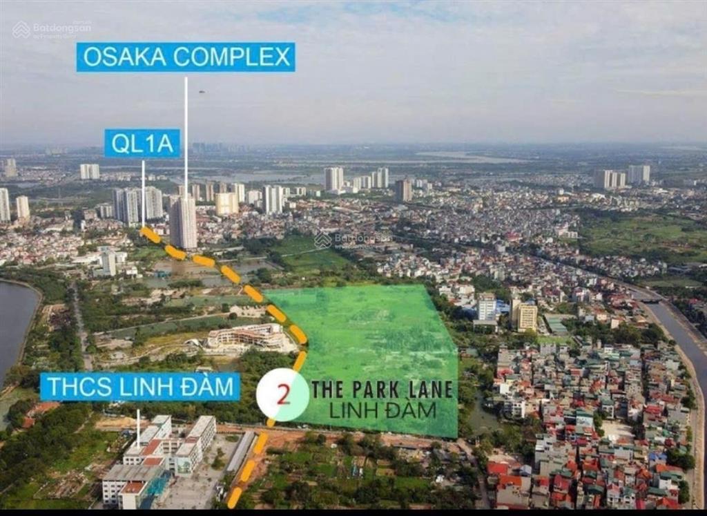 The park lane  linh đàm  biệt thự shophouse  đẳng cấp giá tốt hơn thị trường  150m2, giá 48 tỷ