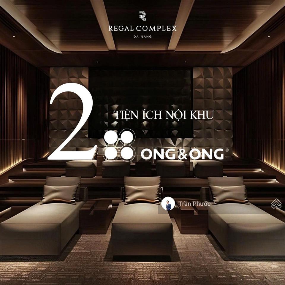 Regal complex  căn hộ view sông & biển bàn giao full nội thất  tiện ích 6 sao  sổ hồng từng căn