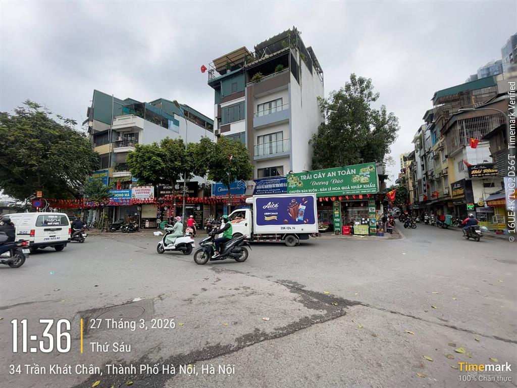 Bán nhà mặt phố tại trần khát chân, 43 tỷ vnd, 56.8m2, 4pn, 6 tầng, hàng hiếm tại hà nội