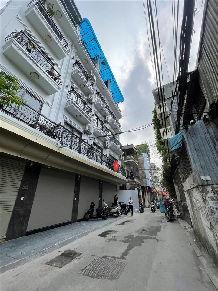 Bán nhà oto 29 chỗ đỗ cửa  phố tân mai  nhà mới 6 tầng thang máy  sẵn ở ngay  oto 7 chỗ vào 2
