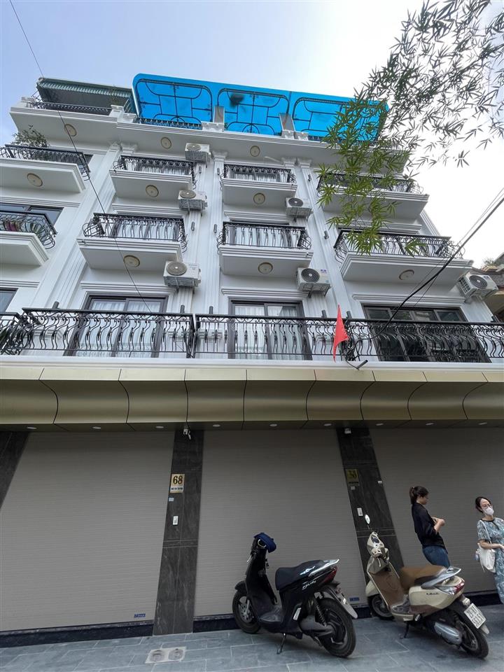 Bán nhà oto 29 chỗ đỗ cửa  phố tân mai  nhà mới 6 tầng thang máy  sẵn ở ngay  oto 7 chỗ vào 2