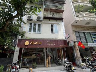 Bán nhà mặt phố chân cầm 85tỷ, 120m2, mt 6.5m pháp lý chuẩn  xây khách sạn đẹp hết ý  ra hồ 500m