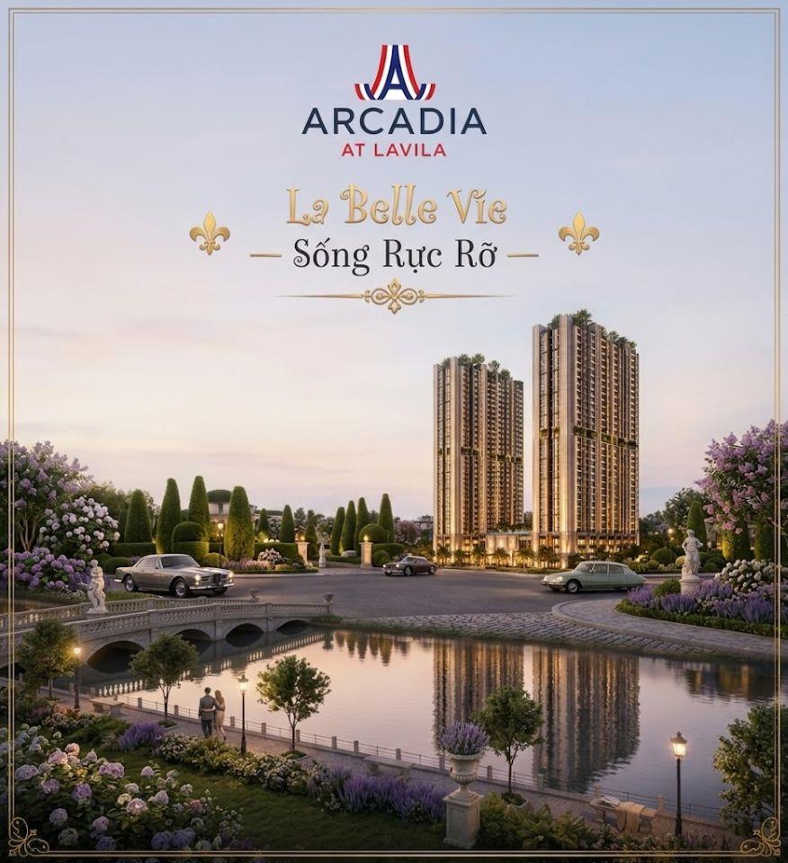 44m2 - Giá 3.92 tỷ booking sớm chiết khấu 11% - 1PN1WC dự án Arcadia