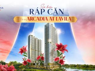 75.84m2 - Giá 7 tỷ chưa chiết khấu 15% - Căn góc 3PN2WC Arcadia