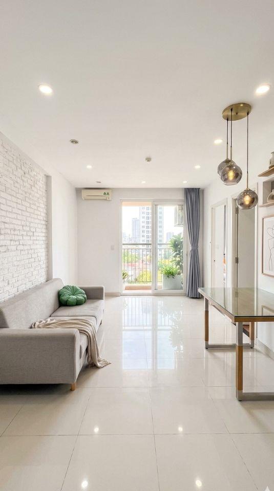 58m2 view Sài Gòn - Giá 2.8 tỷ - 2PN1WC The Park Residence