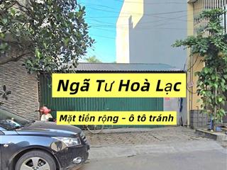 Ngã tư hoà lạc còn đúng 1 lô lõi dân cư  giá tốt mặt tiền 6m, vuông vắn sát trục 55m,